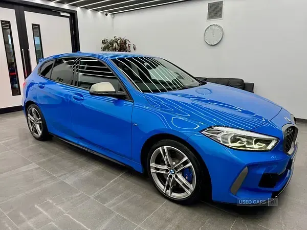 Used BMW M135 Sport Line 2022 Blue Hatchback