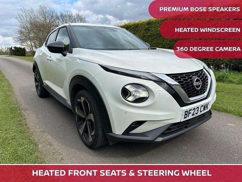 Used Nissan Juke Tekna 2023 White SUV