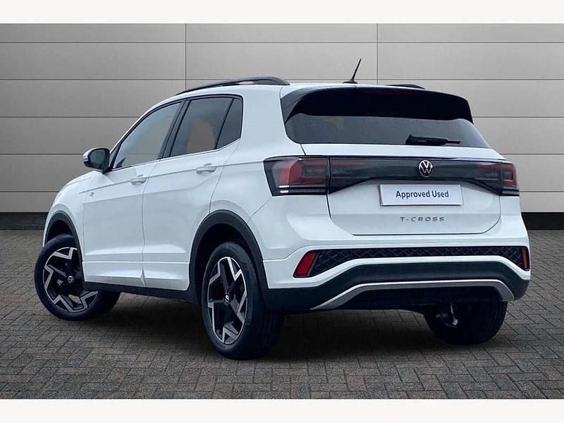 New VW T-Cross R-line 115 HP (84 kW) 2025 Pure white SUV