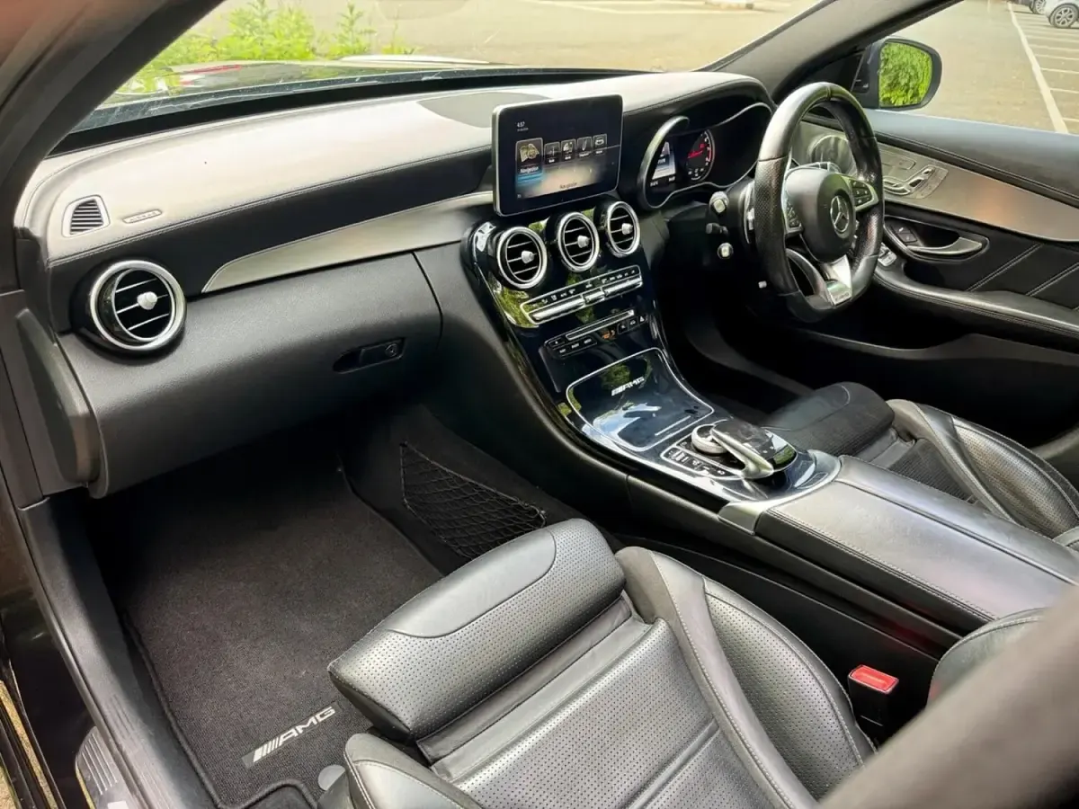 Used Mercedes C63 AMG Premium 2015 Black Sedan