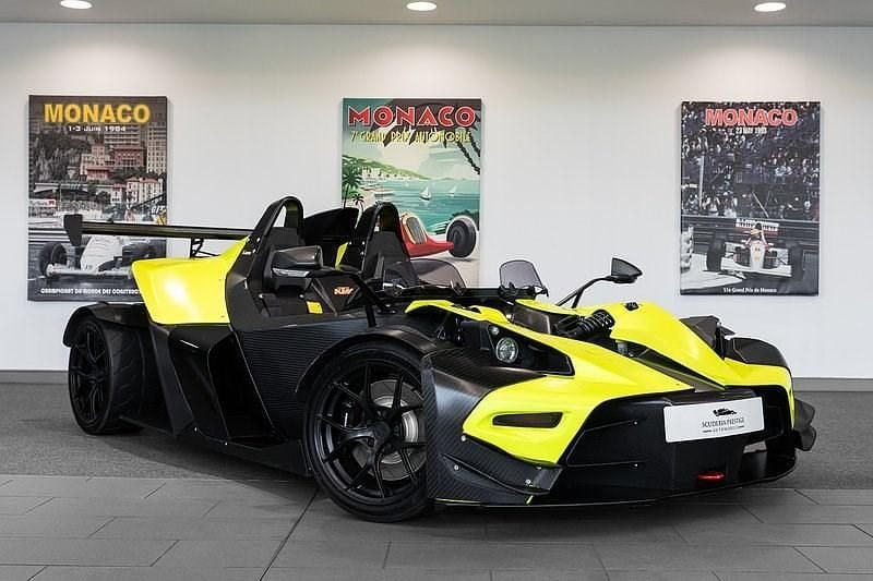 Used KTM X-Bow 349 HP (256 kW) 2021 Fluorescent green wrap Cabriolet