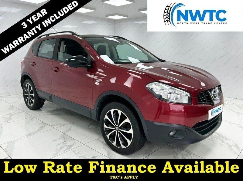 Red Used 2013 Nissan Qashqai 360º SUV | £6,595 (Fair price) - Image 1/3