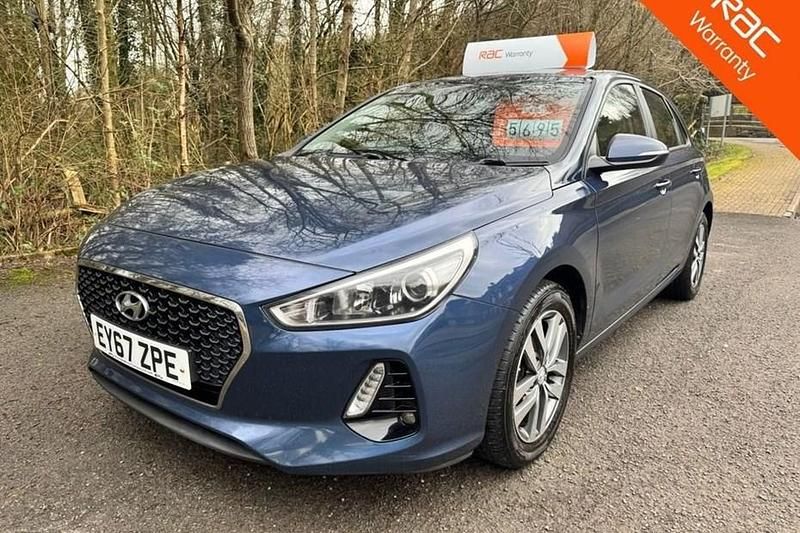 Used Hyundai i30 SE 110 HP (80 kW) 2017 Blue Hatchback