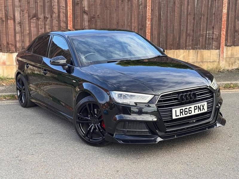 Black Used 2016 Audi A3 S-Line Sedan | £11,995 (A bit pricey) - Image 1/4