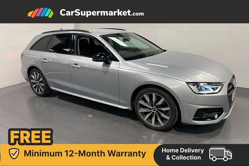 Silver Used 2022 Audi A4 Sport Estate | £22,697 (Fair price) - Image 1/4