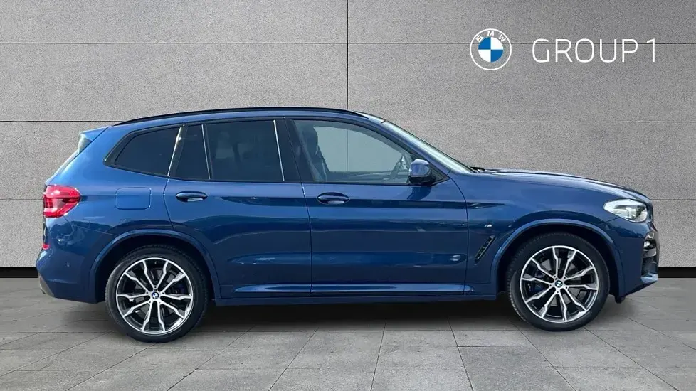 Used BMW X3 M Sport 192 HP (141 kW) 2019 Blue SUV