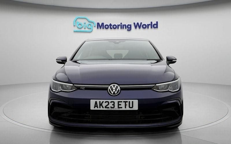 Used VW Golf VIII R-line 150 HP (110 kW) 2023 Blue Hatchback