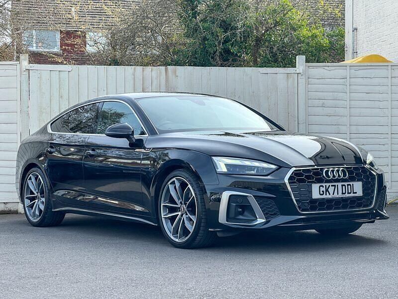 Used Audi A5 Sportback S-Line 163 HP (119 kW) 2021 Black Hatchback