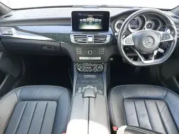 Used Mercedes CLS220 AMG line 177 HP (130 kW) 2017 Black Coupe