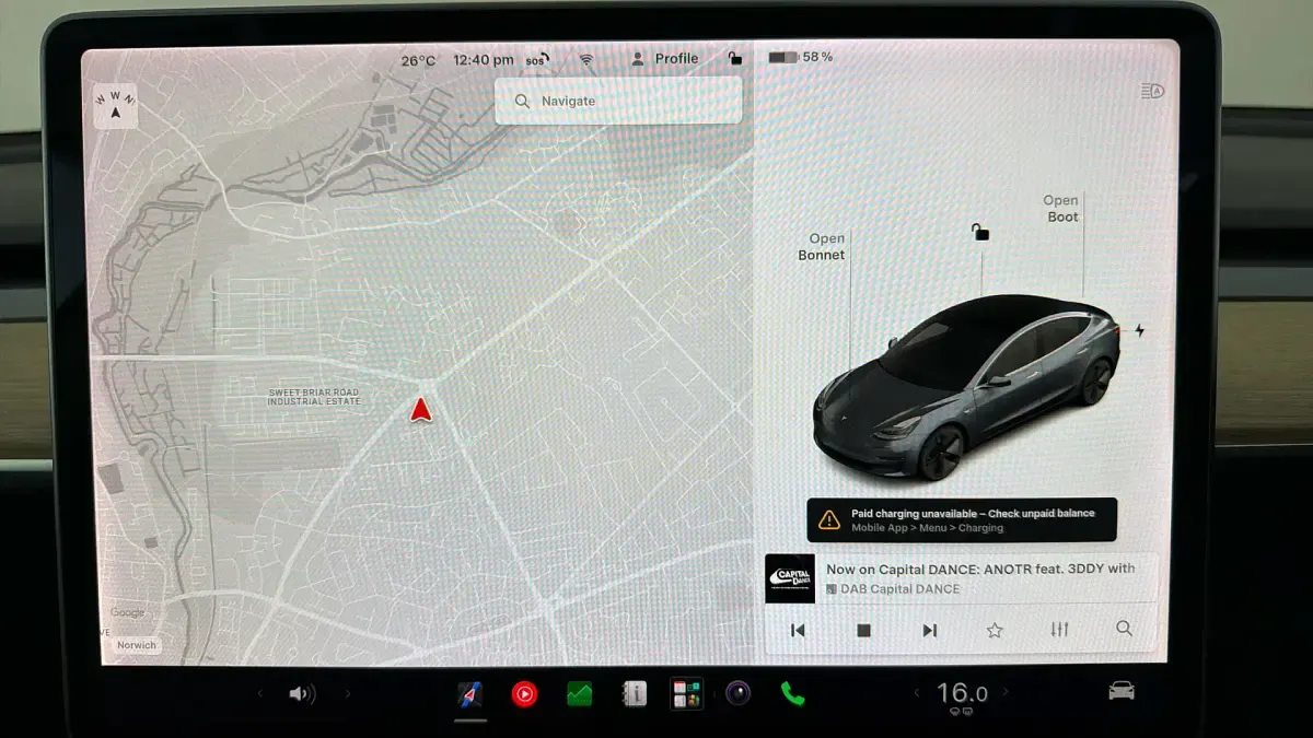 Used Tesla Model 3 Long Range AWD 366 kW (498 HP) 2020 Grey Sedan
