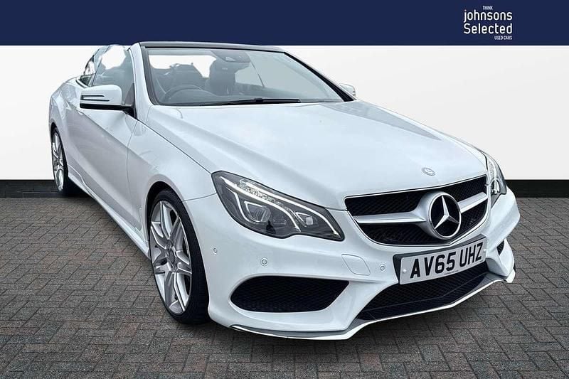 White Used 2015 Mercedes E350 AMG line Cabriolet | £15,550 (Fair price) - Image 1/4