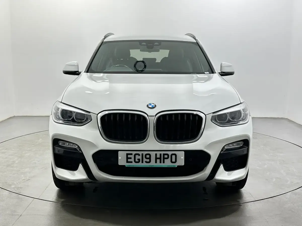 Begagnad BMW X3 M Sport 184 HK (135 kW) 2019 Vit SUV