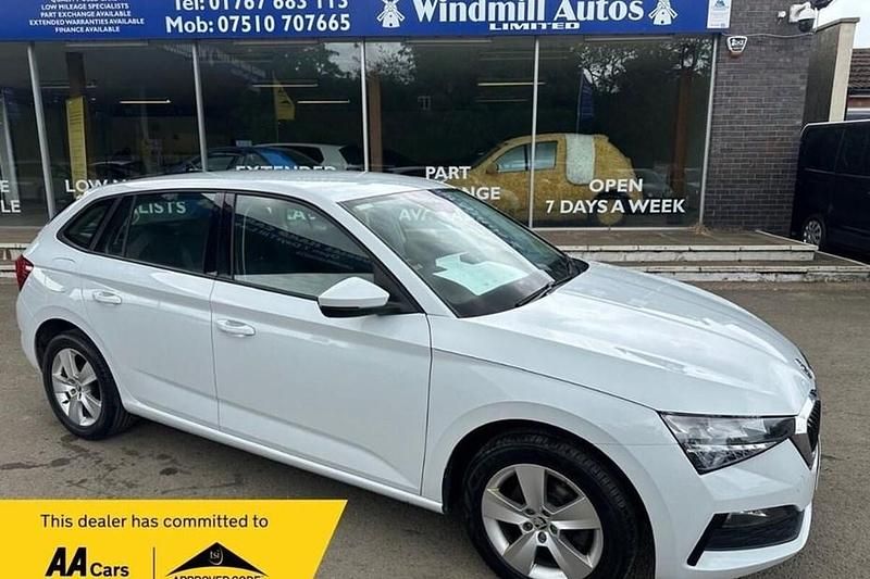 White Used 2019 Skoda Scala SE Hatchback | £8,950 (Fair price) - Image 1/1