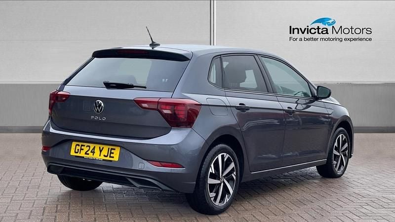Used VW Polo Match 95 HP (69 kW) 2024 Grey Hatchback