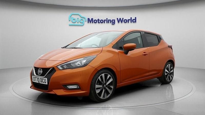 Used Nissan Micra S 92 HP (67 kW) 2021 Orange Hatchback