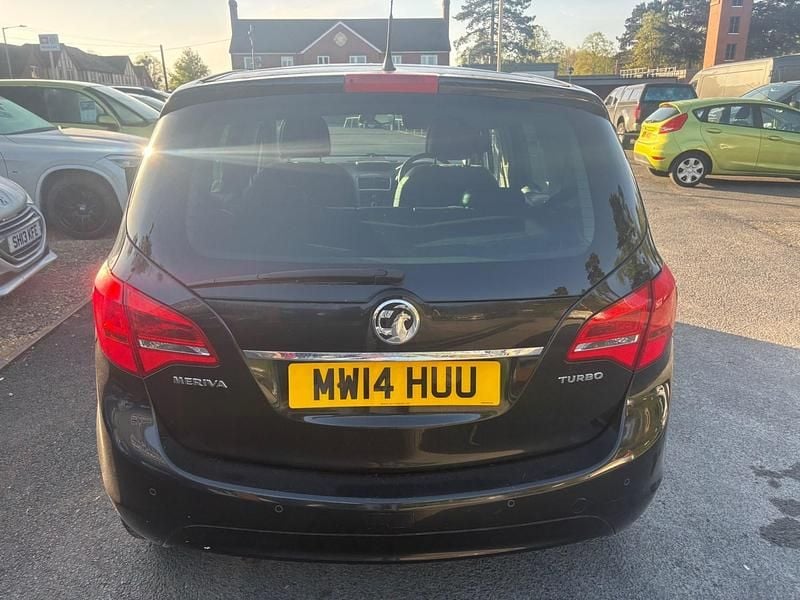 Used Vauxhall Meriva 120 HP (88 kW) 2014 Black MPV