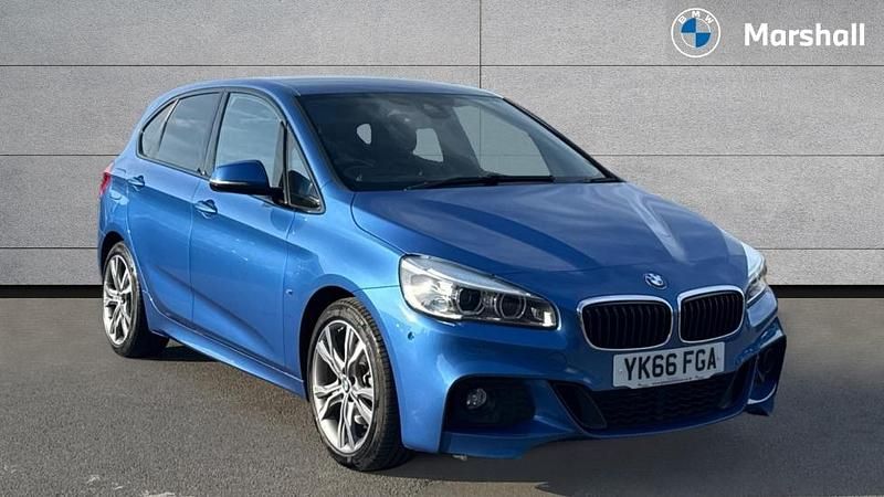 Blue Used 2017 BMW 220 Active Tourer M Sport MPV | £15,330 (Fair price) - Image 1/4
