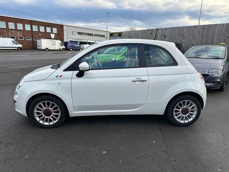 Used Fiat 500 69 HP (50 kW) 2013 White Hatchback