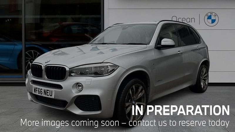 Used BMW X5 M Sport 254 HP (186 kW) 2016 Silver SUV
