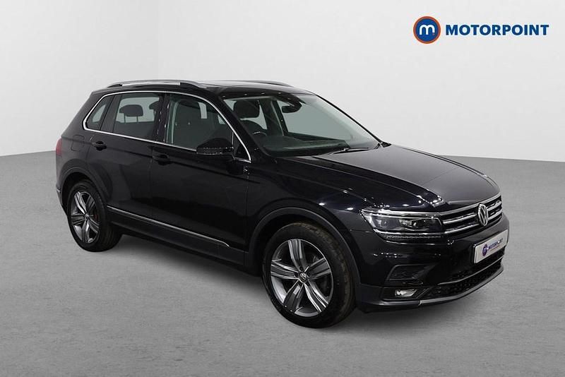 Used VW Tiguan SEL 2018 Black SUV