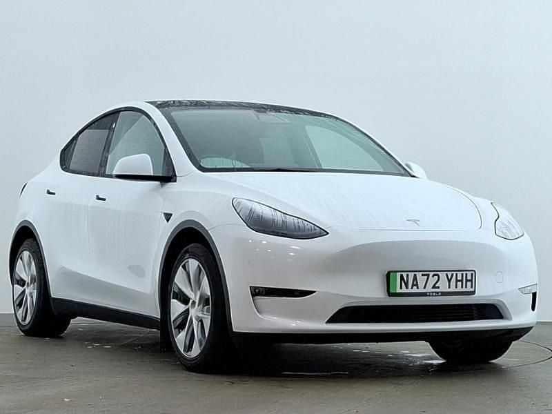 White Used 2022 Tesla Model Y Long Range AWD SUV | £27,698 (Fair price) - Image 1/4