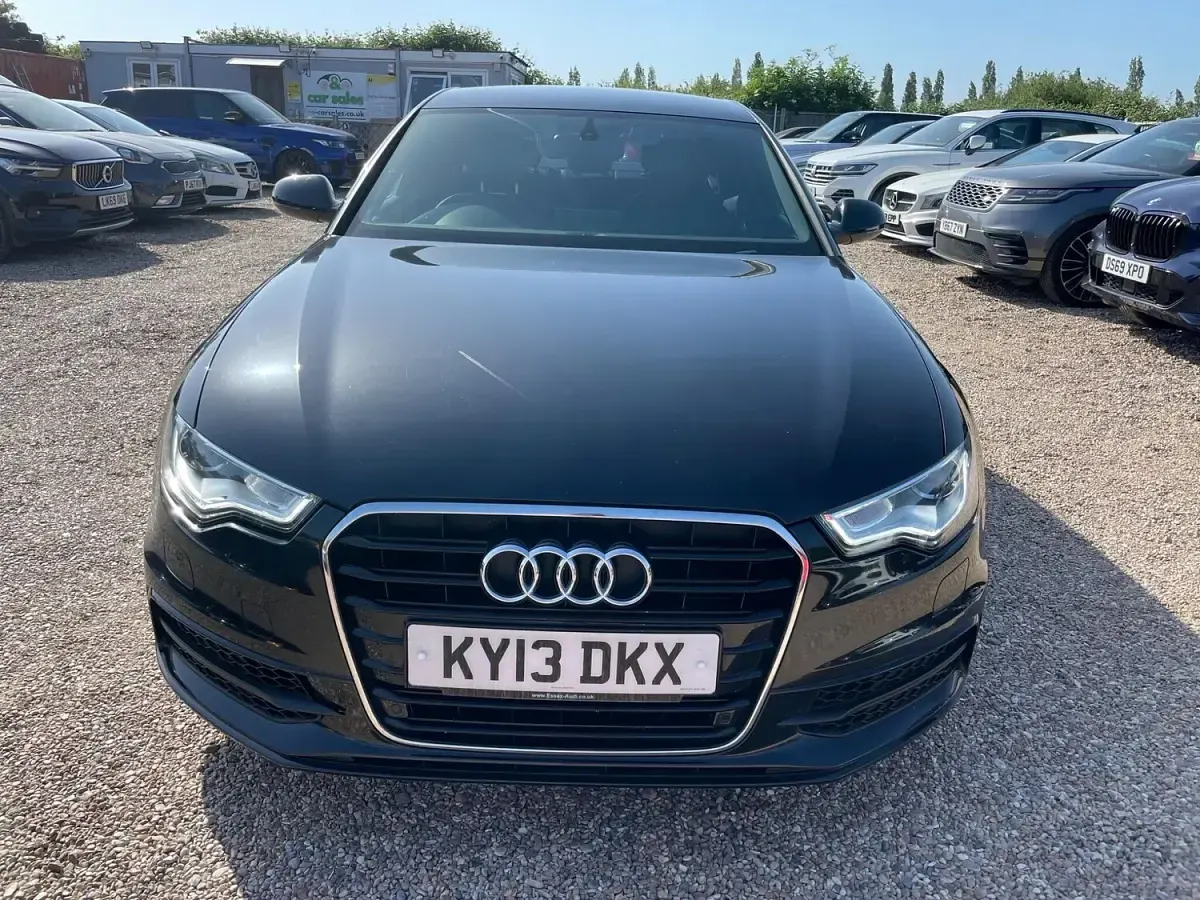 Used Audi A6 S-Line 174 HP (127 kW) 2013 Black Sedan