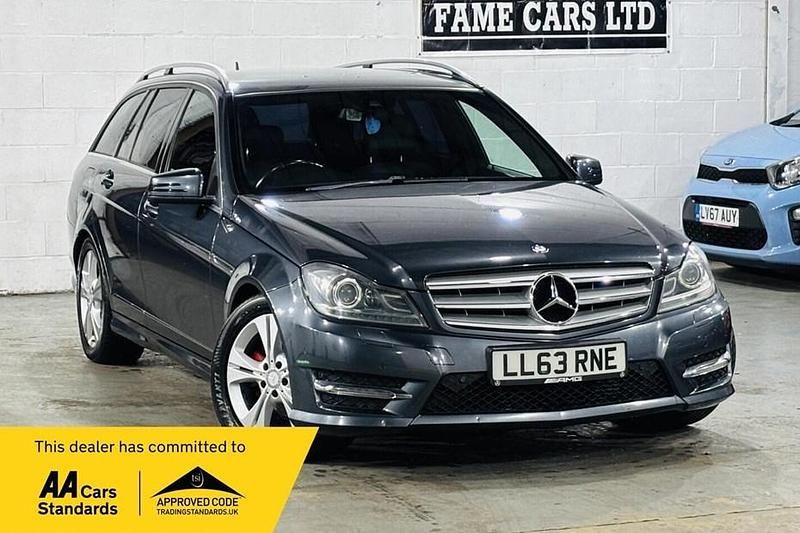 Used Mercedes C220 AMG 170 HP (125 kW) 2013 Grey Estate