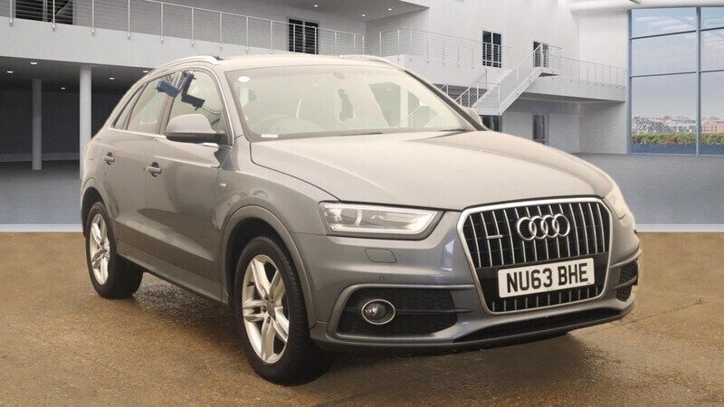 Grey Used 2013 Audi Q3 S-Line SUV | £6,194 (Fair price) - Image 1/4