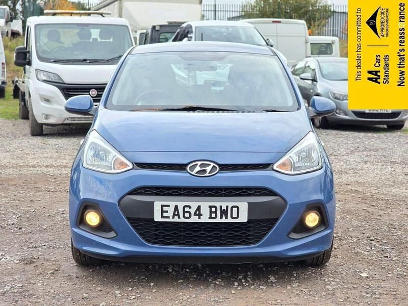 Used Hyundai i10 SE 87 HP (63 kW) 2014 Blue Hatchback