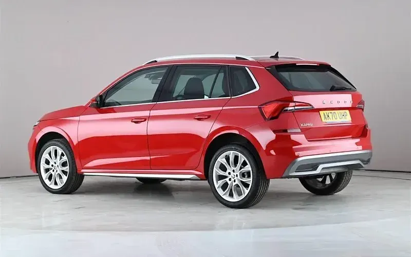 Used Skoda Kamiq SE L 150 HP (110 kW) 2020 Red SUV