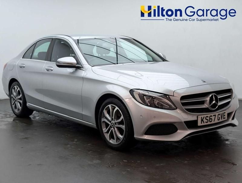 Used Mercedes C220 170 HP (125 kW) 2016 Silver Sedan