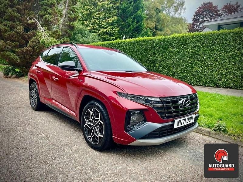 Red Used 2021 Hyundai Tucson N Line SUV | £18,499 (A bit pricey) - Image 1/4