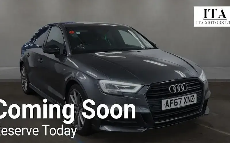 Used Audi A3 Black Edition 150 HP (110 kW) 2018 Sedan