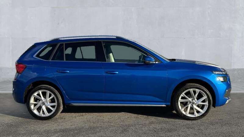 Used Skoda Kamiq SE L Executive 110 HP (80 kW) 2024 Blue SUV