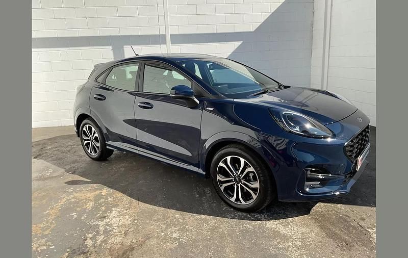 Blue Used 2023 Ford Puma ST-Line SUV | £17,614 (Fair price) - Image 1/4