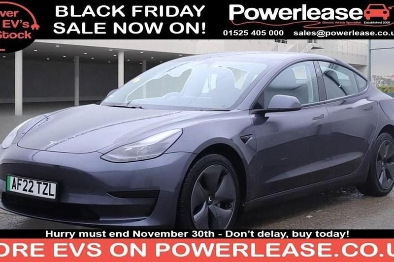 Used 2022 Tesla Model 3 Standard Range Plus Sedan | £16,944 (Good price) - Image 1/1
