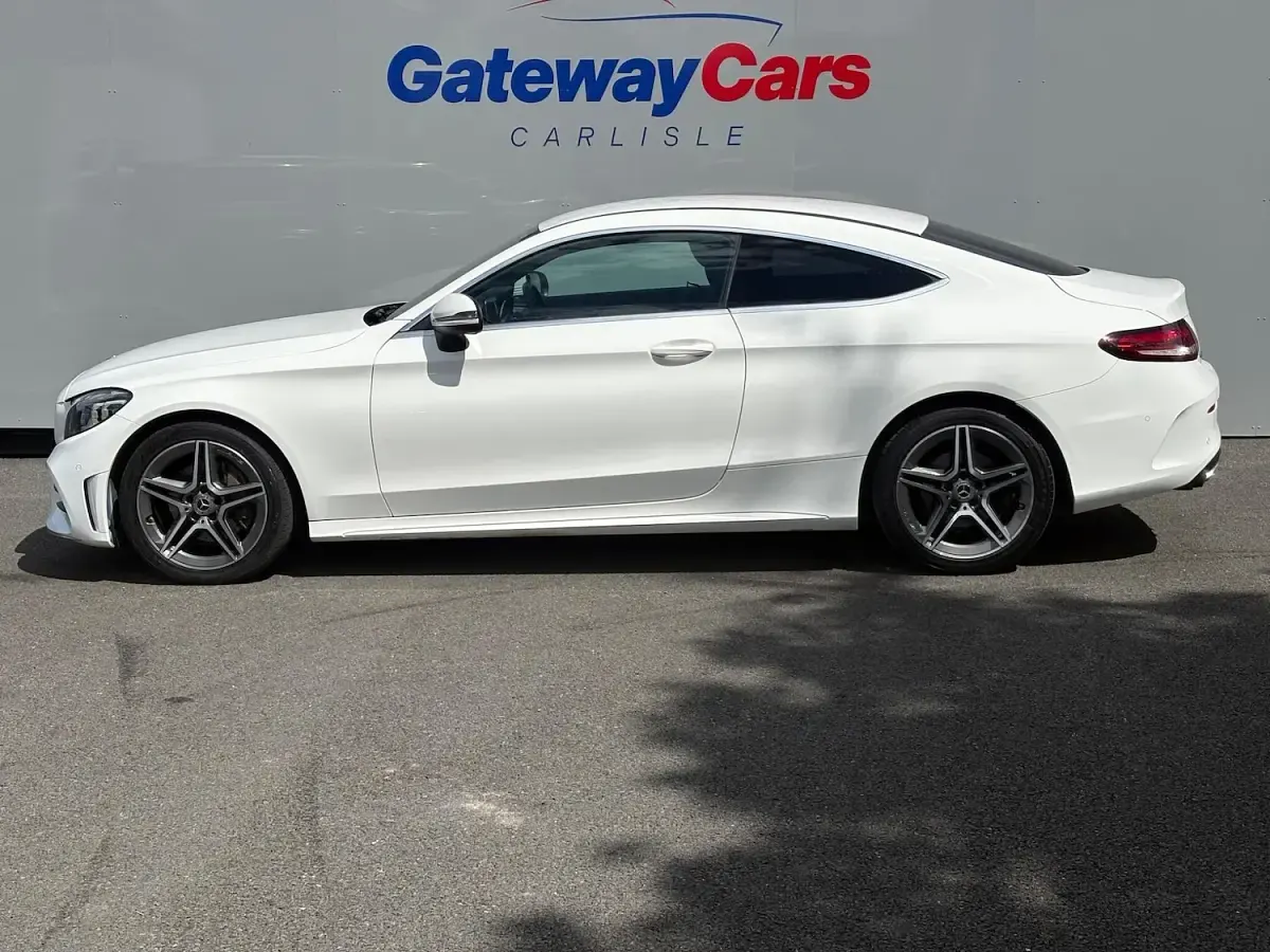 Used Mercedes C220 AMG Line Premium 2019 White Coupe