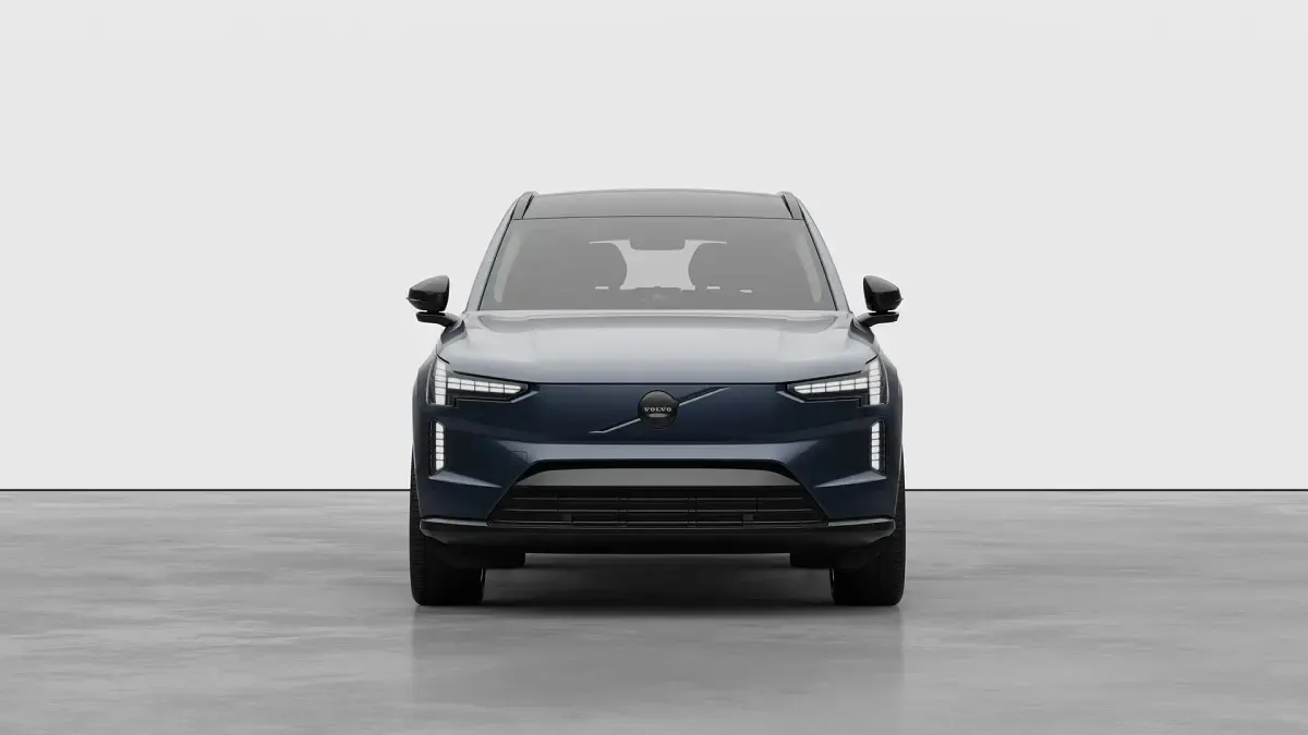 New Volvo EX90 Ultra 2026 Denim blue SUV