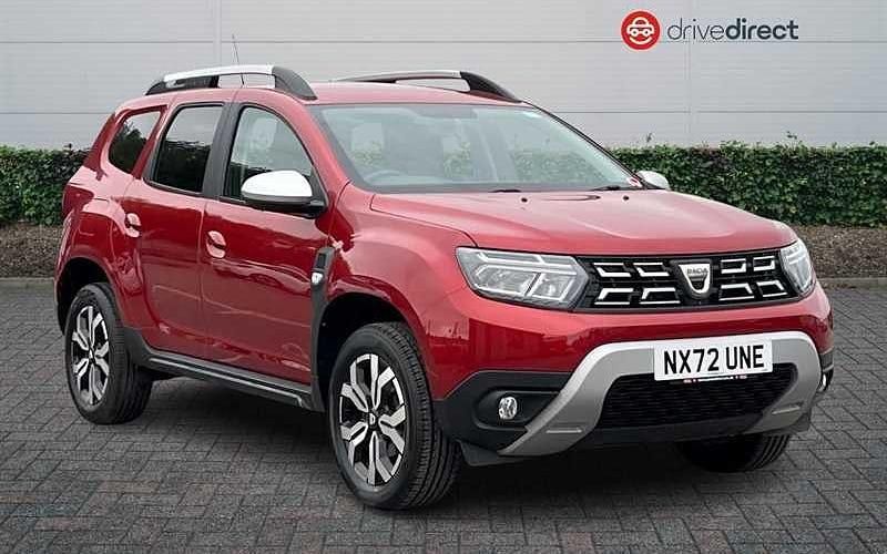 Red Used 2022 Dacia Duster Prestige SUV | £12,650 (Fair price) - Image 1/4