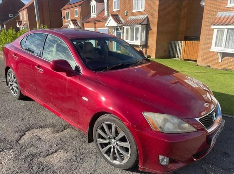 Red Used 2006 Lexus IS250 Sedan | £1,995 (Expensive) - Image 1/4
