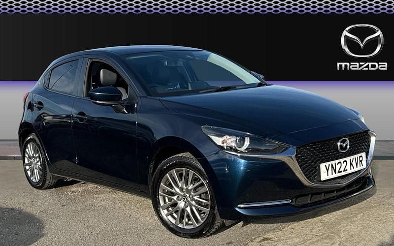 Used Mazda 2 Inclusive 90 HP (66 kW) 2022 Blue Hatchback