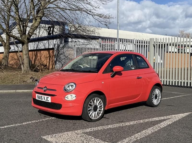 Used Fiat 500 Pop Star 69 HP (50 kW) 2016 Pink Hatchback