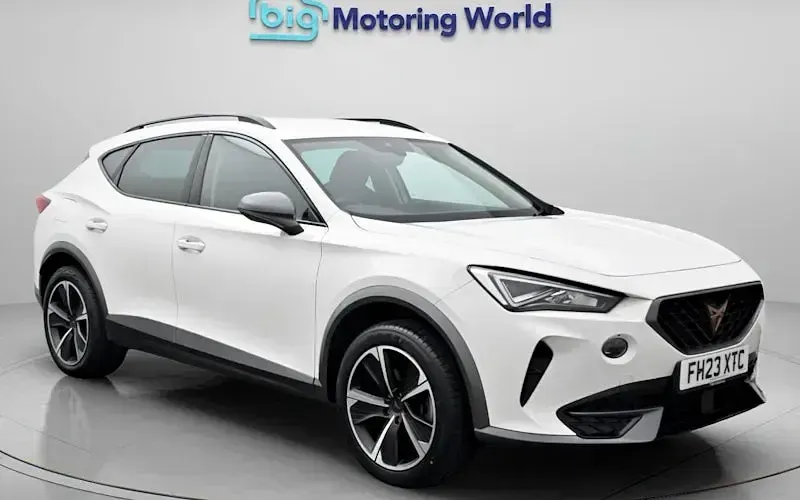 Used Cupra Formentor 204 HP (150 kW) 2023 White SUV