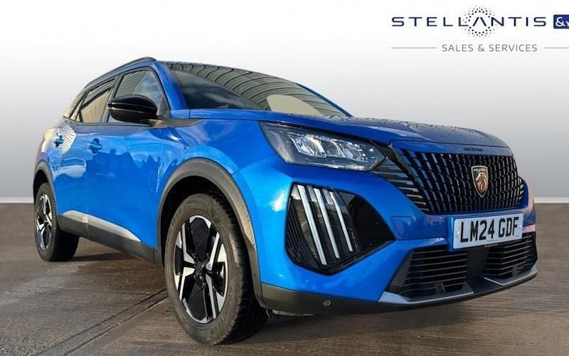 Blue Used 2024 Peugeot 2008 Allure SUV | £16,524 (Fair price) - Image 1/3
