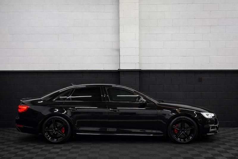 Used Audi A4 S-Line 150 HP (110 kW) 2017 Black Sedan