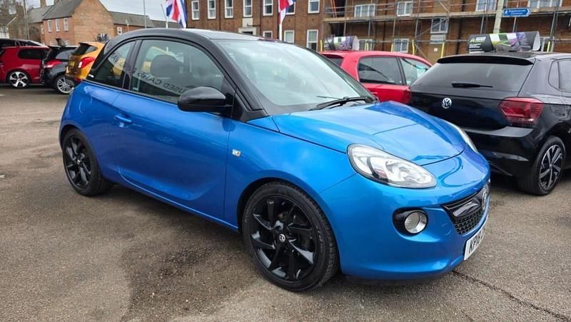 Used Vauxhall Adam S 70 HP (51 kW) 2018 Blue Hatchback