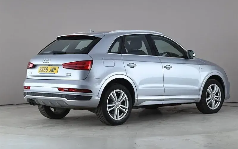 Begagnad Audi Q3 S-Line 179 HK (131 kW) 2018 Silver SUV