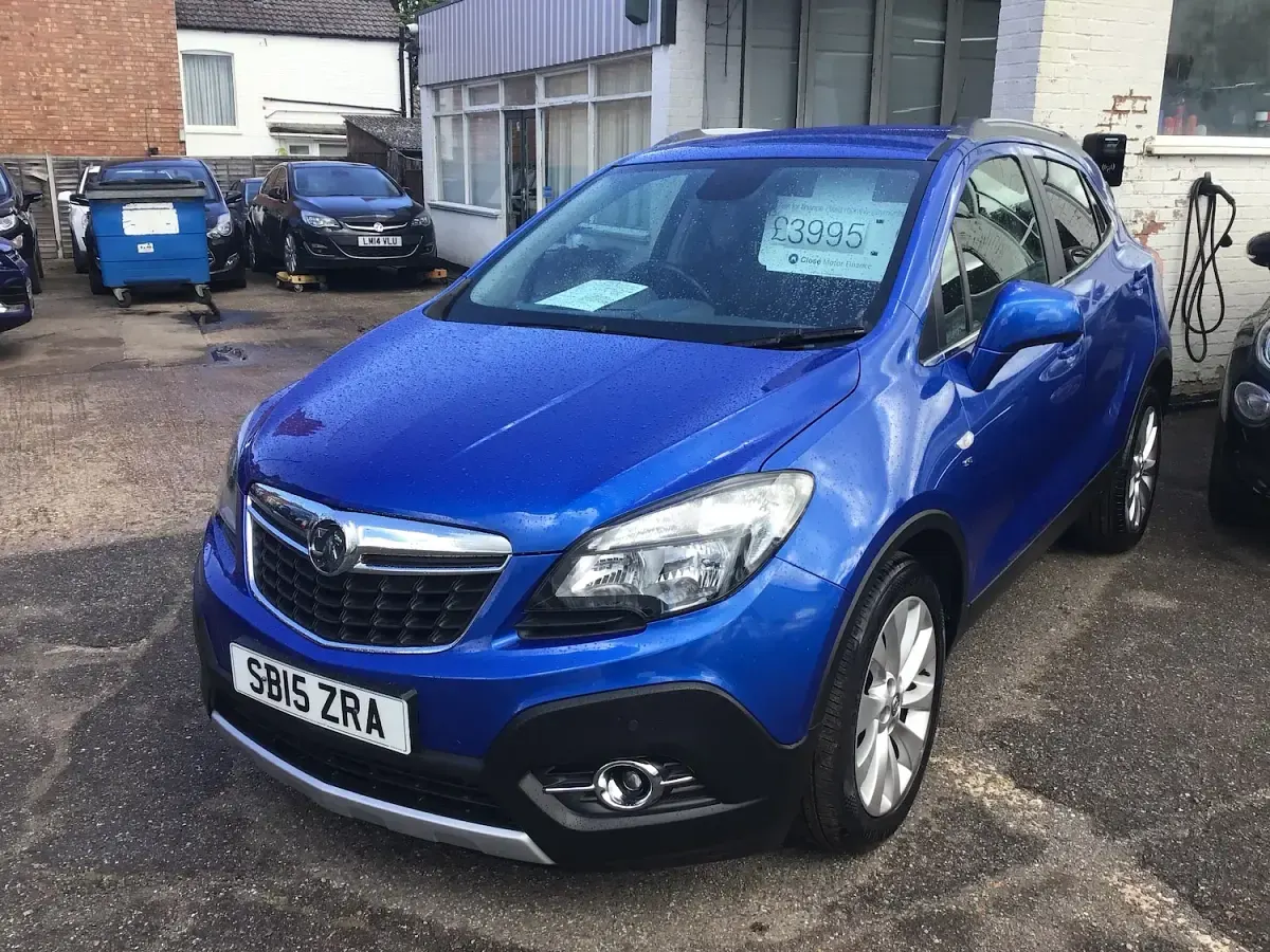 Used Vauxhall Mokka 140 HP (102 kW) 2015 Blue SUV