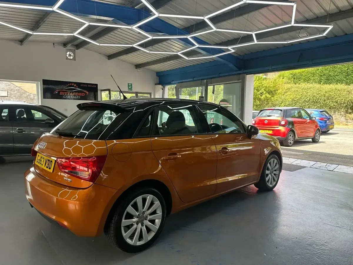 Used Audi A1 Sport 2013 Orange Hatchback