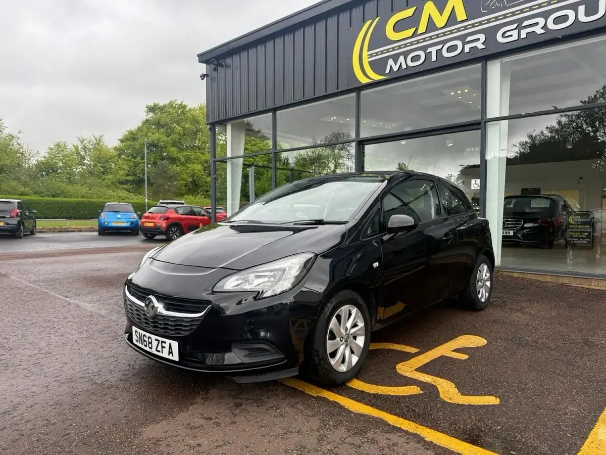 Used Vauxhall Corsa Active 75 HP (55 kW) 2018 Black Hatchback